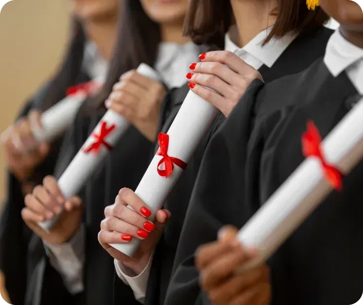Graduates with Certificates